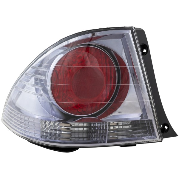 Tail Light for Lexus IS300 2001, Left (Driver) Side, Outer, Lens and Housing, Sedan, Replacement