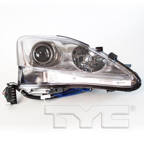 2009 - 2010 Lexus IS250 Front Headlight Assembly Replacement Housing / Lens / Cover - Right (Passenger) Side