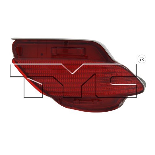 2010 - 2015 Lexus RX350 Side Marker Light Assembly Replacement / Lens Cover - Rear Left (Driver) Side