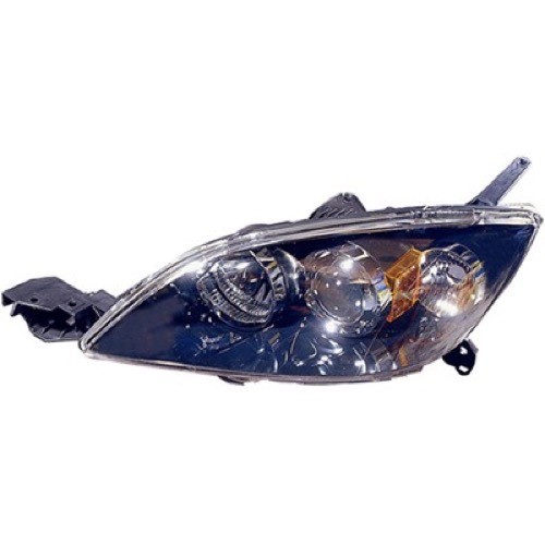 2004 - 2009 Mazda 3 Front Headlight Assembly Replacement Housing / Lens / Cover - Left (Driver) Side - (Hatchback)