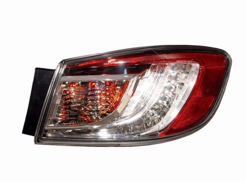 2010 - 2013 Mazda 3 Rear Tail Light Assembly Replacement / Lens / Cover - Right (Passenger) Side - (Sedan)
