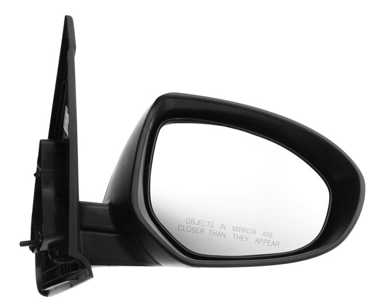 Power Heated Manual Folding Mirror for Mazda 3 2010-2013, Right (Passenger) Side, Paintable, with Signal Light, Replacement
