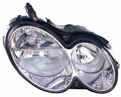 2003 - 2006 Mercedes-Benz CLK320 Front Headlight Assembly Replacement Housing / Lens / Cover - Right (Passenger) Side
