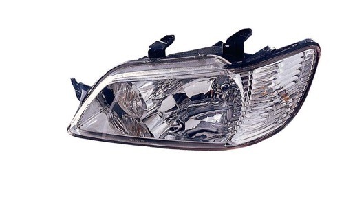 2002 - 2003 Mitsubishi Lancer Front Headlight Assembly Replacement Housing / Lens / Cover - Left (Driver) Side - (ES + LS + OZ Rally)