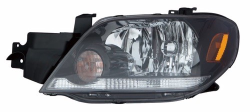 2003 - 2004 Mitsubishi Outlander Front Headlight Assembly Replacement Housing / Lens / Cover - Left (Driver) Side