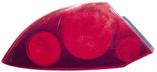 Left (Driver) Tail Light lens/housing Replacement for 2000-2002 Mitsubishi Eclipse Rear Tail Light Assembly - To 1/02; Includes Lens;  MR574881