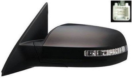 2007 - 2011 Nissan Altima Side View Mirror Assembly / Cover / Glass Replacement - Left (Driver) Side - (2.5L L4 Sedan)