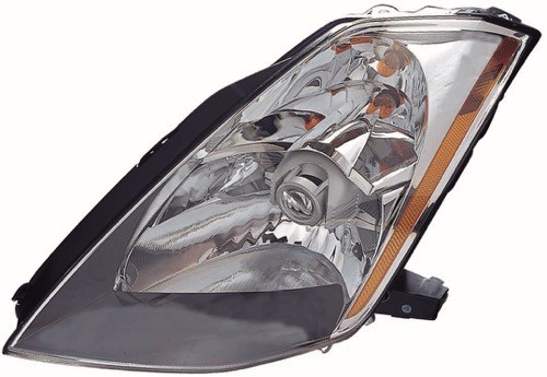 2003 - 2005 Nissan 350Z Front Headlight Assembly Replacement Housing / Lens / Cover - Left (Driver) Side