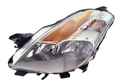 2008 - 2009 Nissan Altima Front Headlight Assembly Replacement Housing / Lens / Cover - Left (Driver) Side - (Coupe)