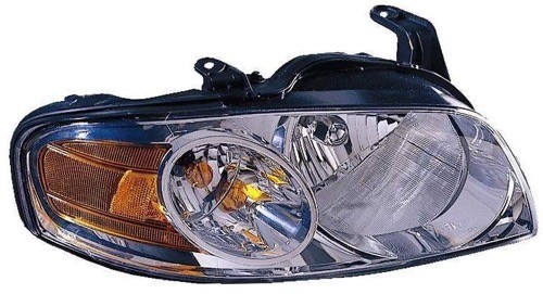 2004 - 2006 Nissan Sentra Front Headlight Assembly Replacement Housing / Lens / Cover - Right (Passenger) Side - (Base Model + S)