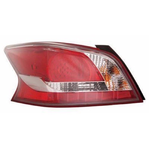 2013 - 2013 Nissan Altima Rear Tail Light Assembly Replacement / Lens / Cover - Left (Driver) Side - (Sedan)