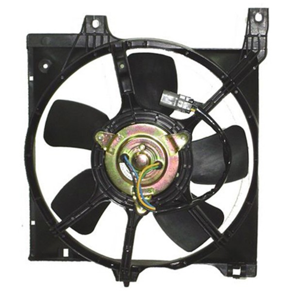 Radiator Cooling Fan Assembly for 1998 - 1999 Nissan Sentra, Includes Motor, Blade, Shroud, OEM (OEM): 214818B710, Replacement