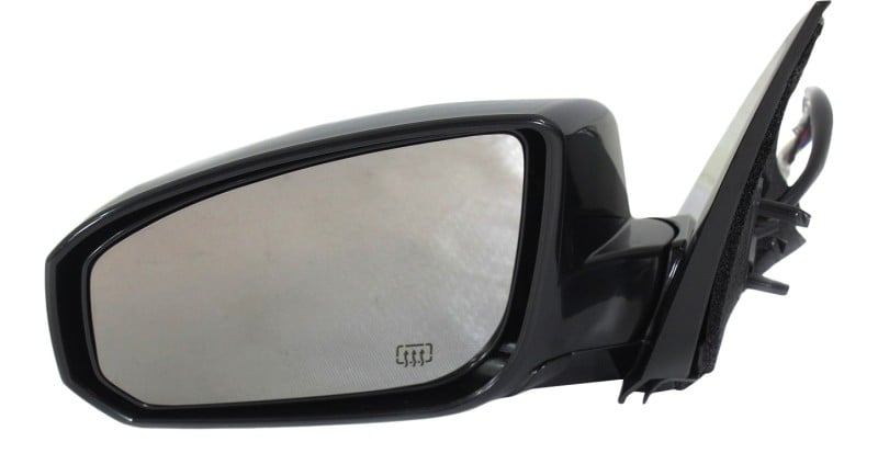 Power Mirror for Nissan Maxima 2006-2008, Left (Driver), Power Folding, Heated, Paintable, with Memory, Replacement