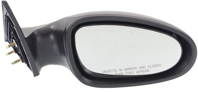 Manual Adjust Mirror for Nissan Altima 2002-2004, Right (Passenger), Non-Folding, Non-Heated, Paintable, Without Auto Dimming, Blind Spot Detection, Memory or Signal Light, Replacement
