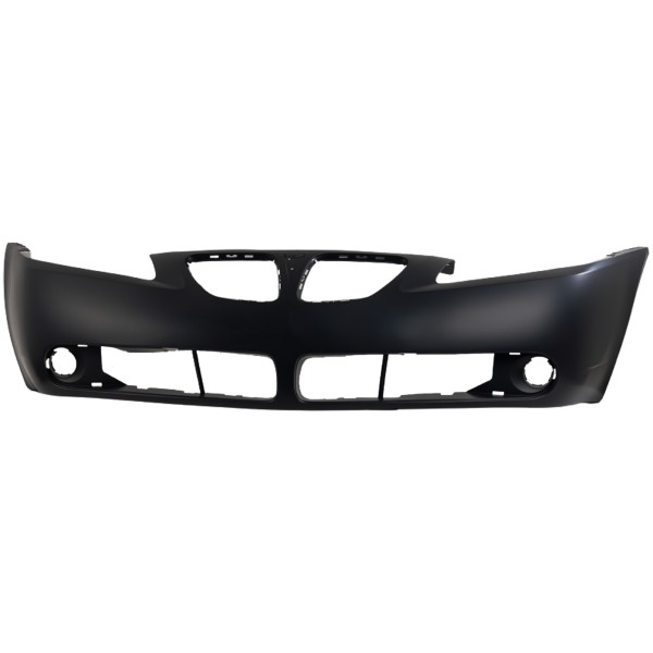 Front Bumper Cover for Pontiac G6 Base/GT Models 2005-2009, Primed (Ready to Paint), Replacement