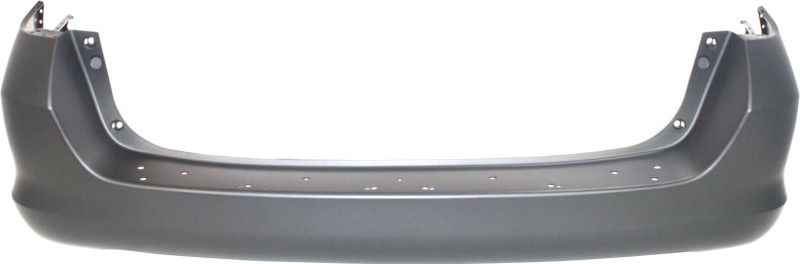 Rear Bumper Cover for Honda Odyssey 2005-2010, Primed (Ready to Paint), Without Sensor Hole, Fits EX, EX-L and LX Models, Replacement