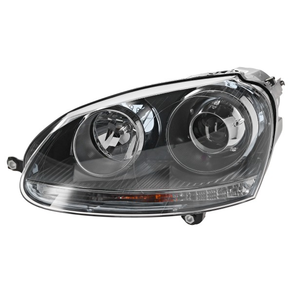 Headlight for Volkswagen Jetta 2005-2010, Left (Driver), Without Bulb, Xenon, Fits 2005 2.5/TDI Model, Replacement