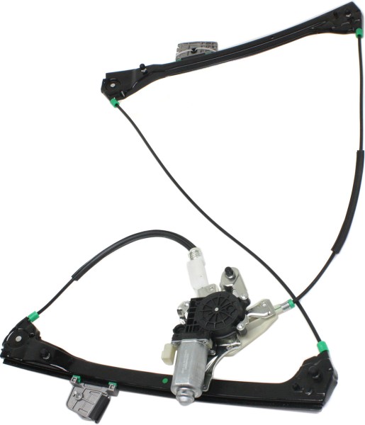 Power Front Window Regulator with Motor for BMW 3-Series (1999-2006) Left (Driver), Convertible/Coupe, Replacement - Fits 323Ci, 325Ci, 328Ci, 330Ci models.