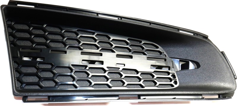 Front Fog Light Molding for 2013-2014 ATS Cadillac, Right (Passenger), Textured Black, Suitable for Models with HID Headlights, Replacement