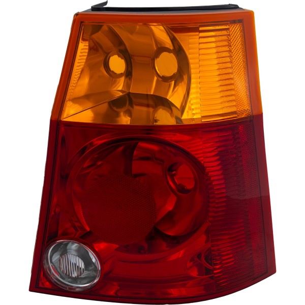 Tail Light for Chrysler Pacifica 2004-2008, Right (Passenger) Side, Red and Amber Lens, Lens and Housing, Replacement (CAPA Certified)