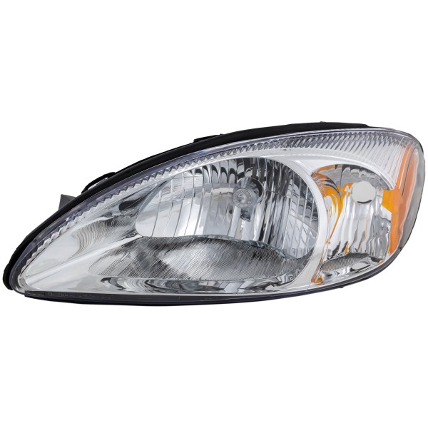 Headlight for 2000-2007 Ford Taurus, Left (Driver) Side, Lens and Housing, Halogen Light, without Centennial Edition, Replacement