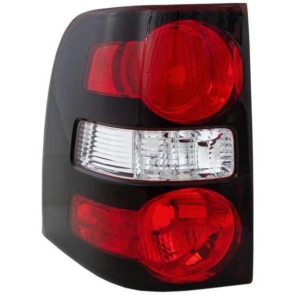 Tail Light Lens and Housing for Ford Explorer 2006-2010, Left (Driver), Replacement (CAPA Certified)