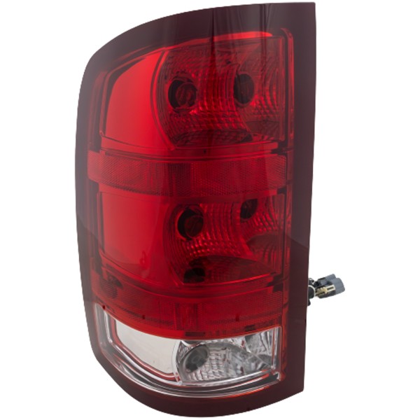 Tail Light Assembly for GMC Sierra 2010-2012, Left (Driver) Side, Suitable for SL/SLE/SLT/WT Models, Replacement