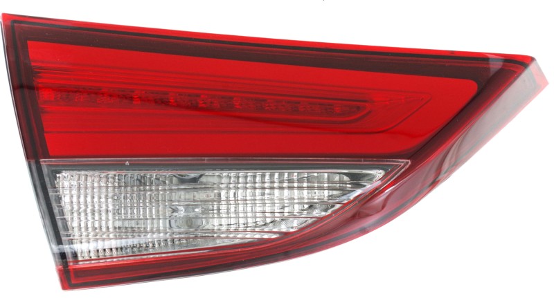 Tail Light Assembly for Hyundai Elantra 2011-2016 LED, Left (Driver), Inner, Sedan, USA Built Vehicle, Replacement