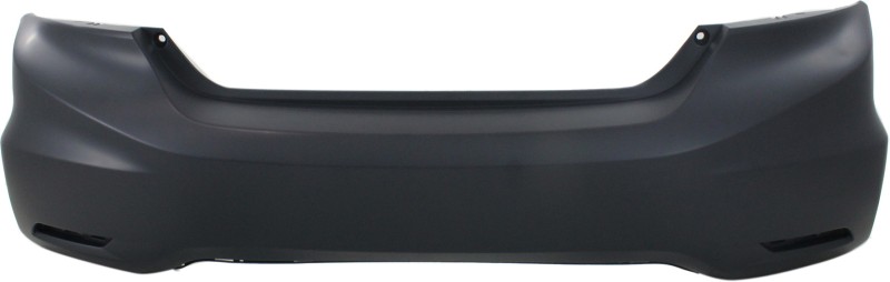 Upper Rear Bumper Cover for Honda Civic 2013-2015 Sedan, 1.8L/1.5L Engine, Primed (Ready to Paint), Replacement