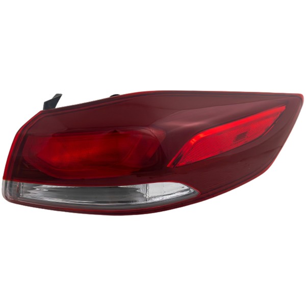 Tail Light Assembly for Hyundai Elantra 2017-2018 Right (Passenger), Outer, Halogen, Suitable for USA Built Vehicle, Replacement