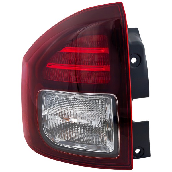 Tail Light Assembly for Jeep Compass 2014-2017, Left (Driver), Replacement