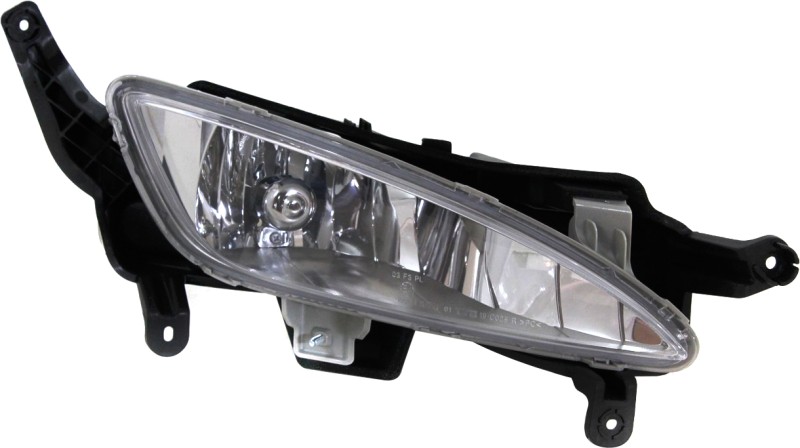 Front Fog Light Assembly for Kia Optima 2011-2013, Right (Passenger) Side, Excluding Hybrid Models, Replacement