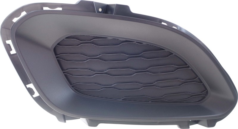 Fog Light Cover for Kia Rio Hatchback 2012-2015, Right (Passenger), Plastic, Replacement
