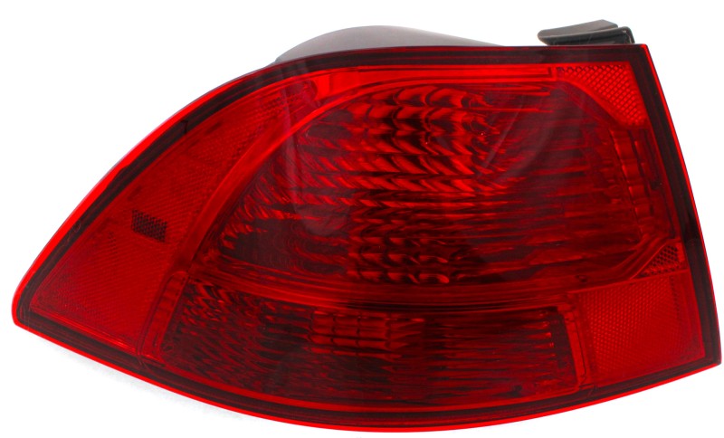 Outer Tail Light Assembly for Kia Optima 2009-2010, New Body Style, Left (Driver), Replacement