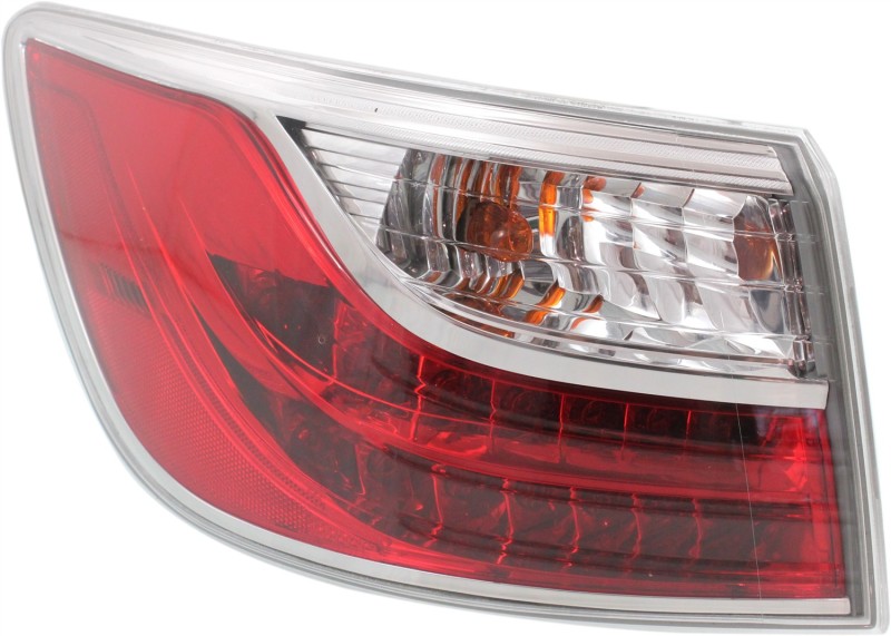 Tail Light Assembly for Mazda CX9 2010-2012, Left (Driver), Outer, Replacement
