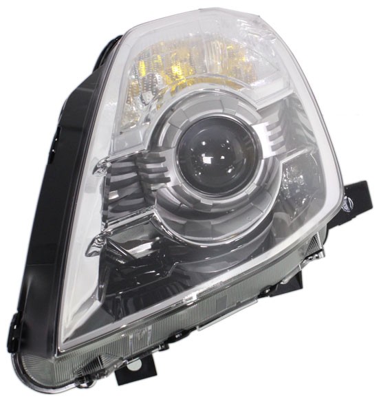 Headlight Lens and Housing for Nissan 350Z 2006-2009, Left (Driver), Xenon, without HID Kit, Replacement