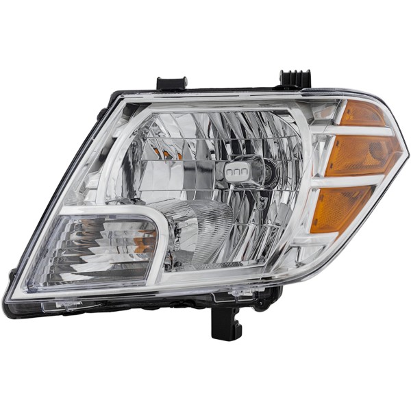 Headlight Assembly for Nissan Frontier 2009-2021, Left (Driver), Halogen, Replacement