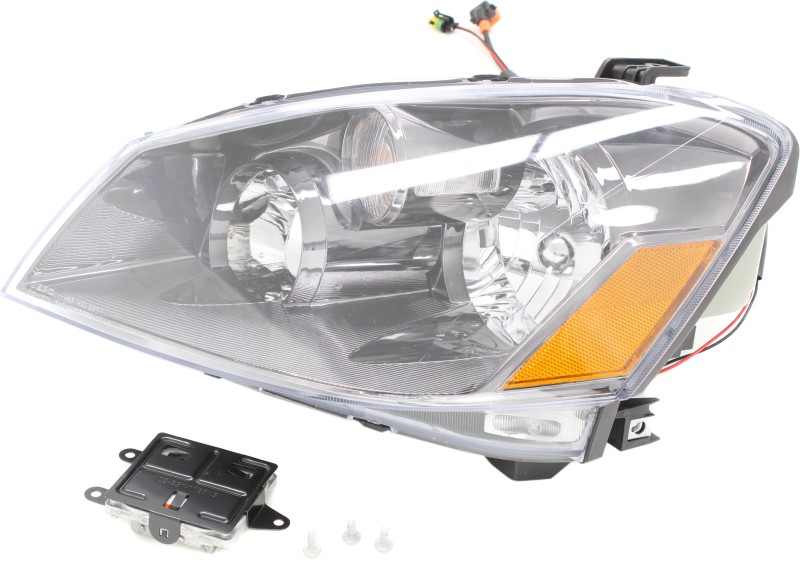 Headlight Assembly for Nissan Altima 2005-2006 Left (Driver), HID/Xenon, with HID Kit, Excluding 2006 SE-R Model, Replacement