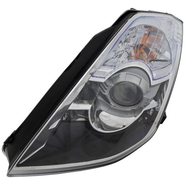 Headlight Assembly for Nissan 350Z (2006-2009), Left (Driver), with HID (High Intensity Discharge)/Xenon, includes HID Kit, Replacement