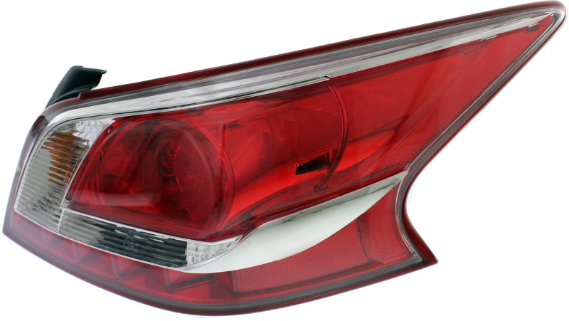 Tail Light Assembly for Nissan Altima Sedan, LED Type, Right (Passenger), Fits 2013-2014, Replacement