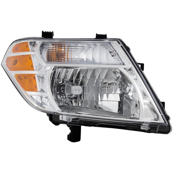 Headlight Assembly for Nissan Pathfinder, Right (Passenger) Side, Halogen, 2008-2012, Replacement