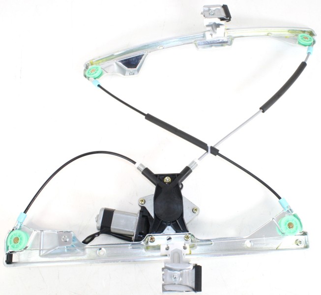 Front Window Regulator with Motor for Pontiac Grand Prix 2004-2008, Right (Passenger), Power, Replacement