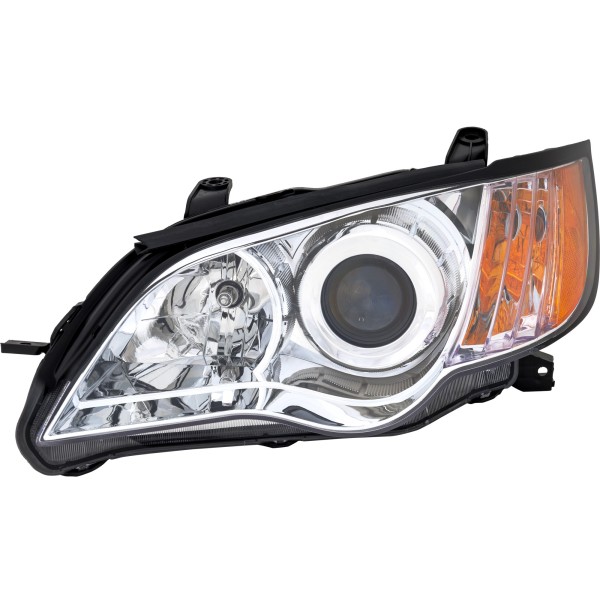 Headlight Assembly for Subaru Outback 2008-2009, Left (Driver) Halogen, Replacement