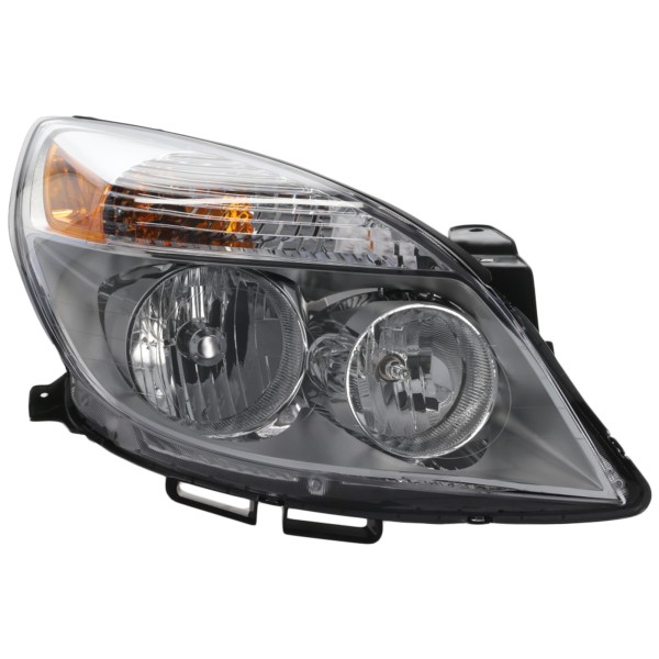 Headlight Assembly for Saturn Aura 2007-2009, Right (Passenger), Halogen, Replacement