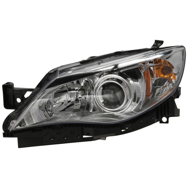 Headlight Assembly for 2008-2009 Subaru Impreza 2.5 GT/Outback Sport Models, Left (Driver), Halogen, Replacement