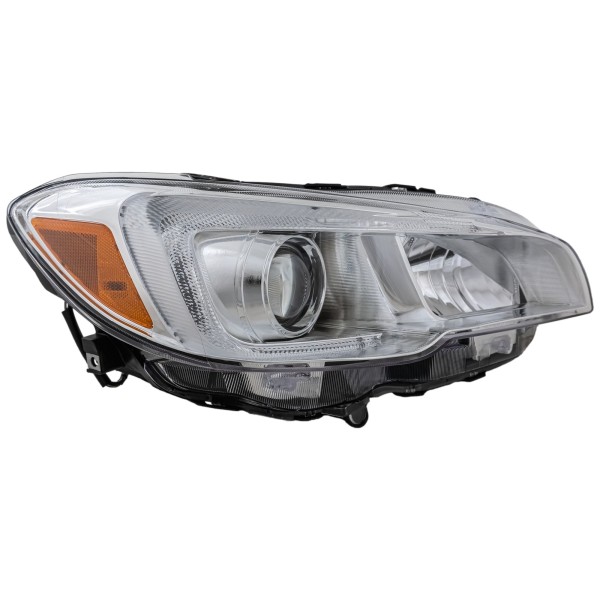 Headlight Assembly for Subaru WRX/WRX STI 2015-2021, Right (Passenger) Side, Halogen, Replacement (CAPA Certified)