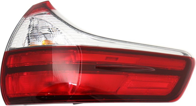 Tail Light Assembly for 2015-2019 Toyota Sienna Right (Passenger), Outer, Excluding SE Model, Replacement
