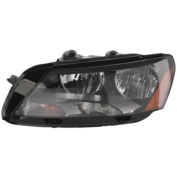 Headlight Assembly for Volkswagen Passat 2012-2015, Left (Driver) Side, Halogen, From March 21, 2011, Replacement