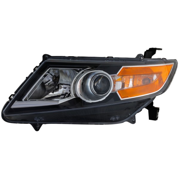 Headlight for Honda Odyssey 2014-2017, Left (Driver) Side, Lens and Housing, Xenon, Replacement