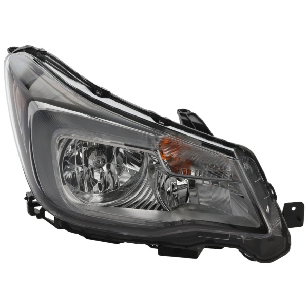 Headlight Assembly for Subaru Forester 2017-2018, Right (Passenger) Side, Halogen, Replacement (CAPA Certified)